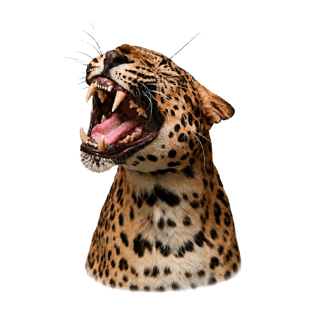 Christine's Y2K roaring leopard
